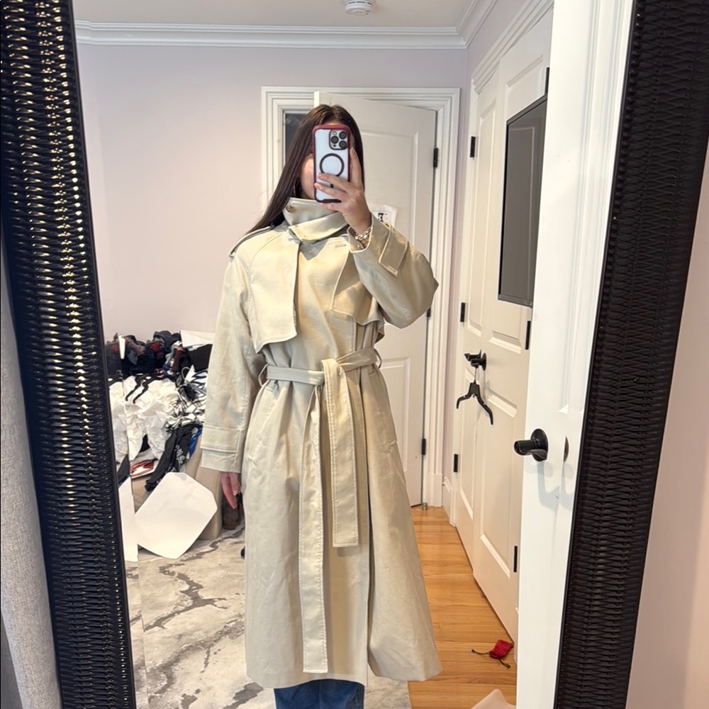 Women's Beige Trench Coat